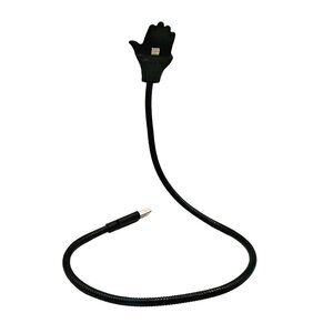 Stand Up Charging Cable Flexible iPhone Holder Charger Sync Data Hand Apple USB